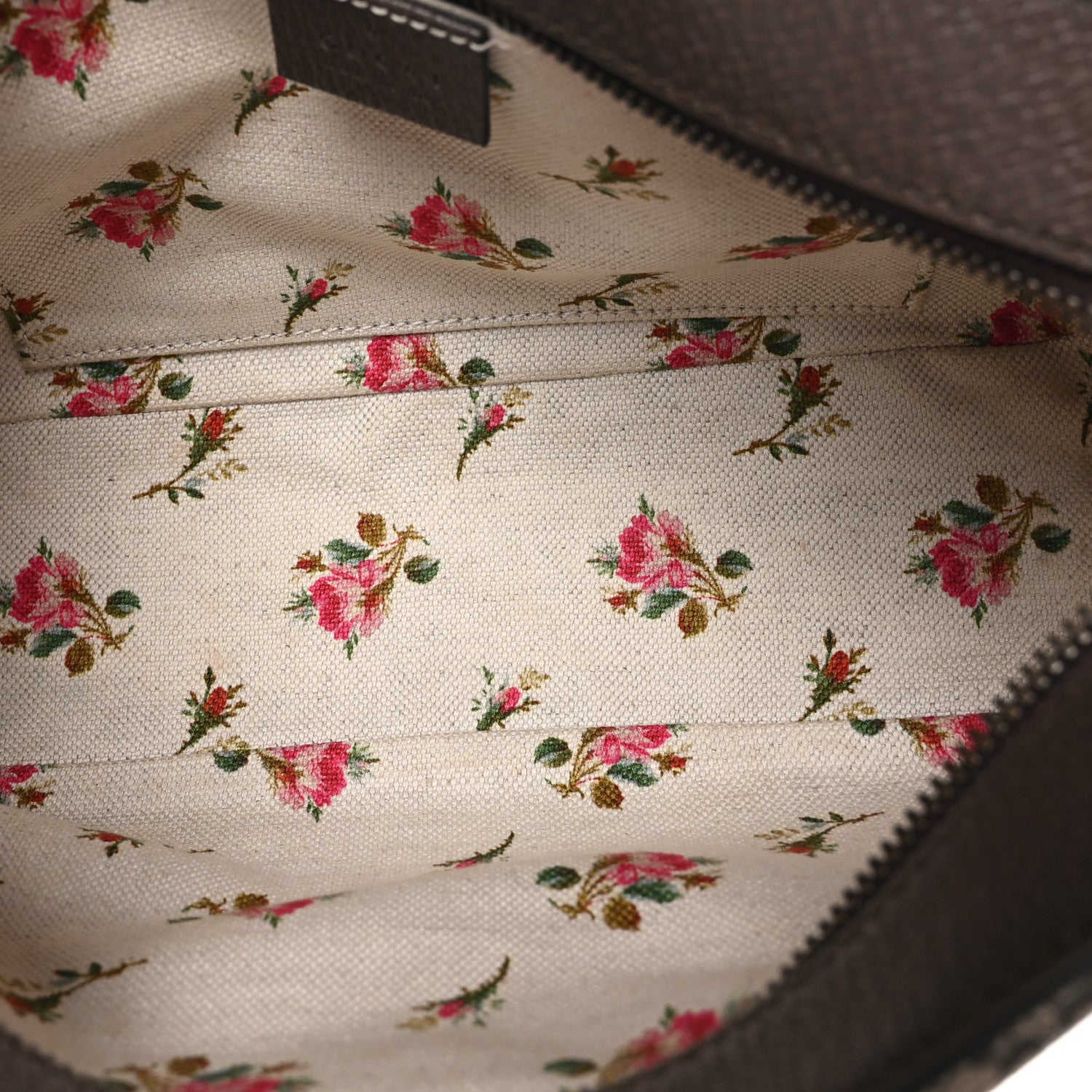 Gucci GG Supreme Monogram Web Neo Vintage Shoulder Bag Beige New Acero Crop 5 of 9