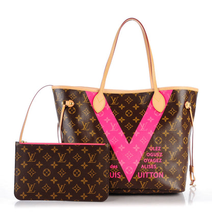 Louis Vuitton Monogram V Neverfull MM Grenade 1 of 8