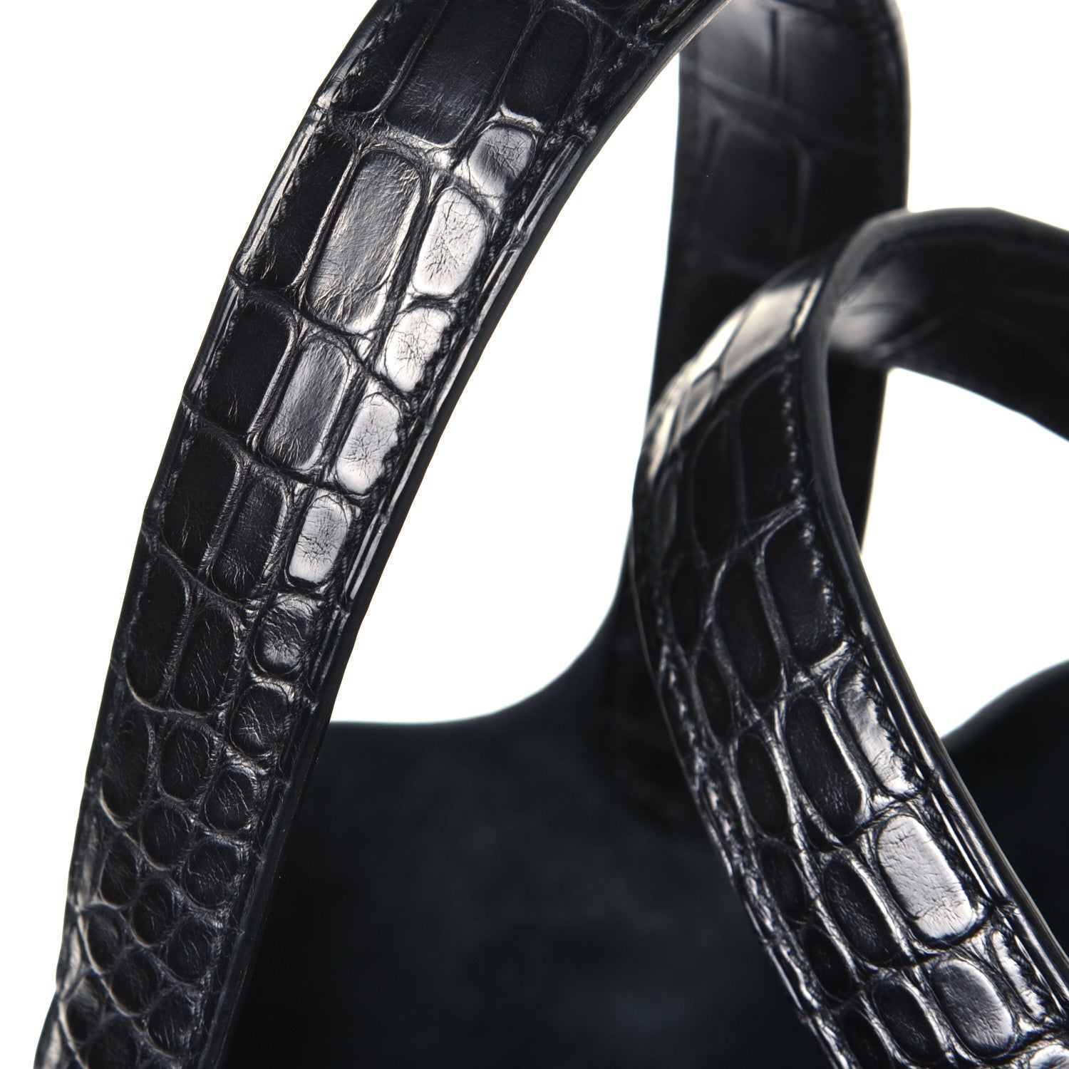 Hermes Taurillon Clemence Matte Alligator Picotin Lock Touch 18 PM Black 6 of 6