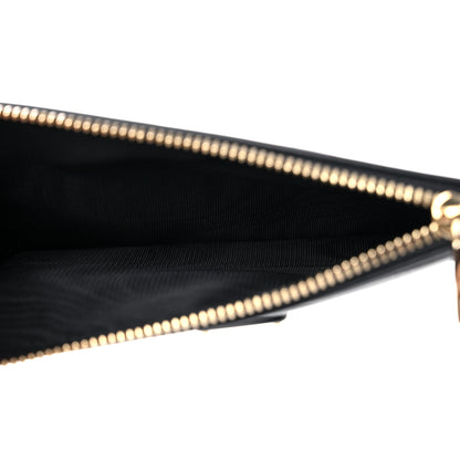 Dolce & Gabbana Calfskin Zip Card Holder Black 5 of 8