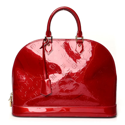 Louis Vuitton Vernis Alma GM Pomme D'Amour 1 of 15