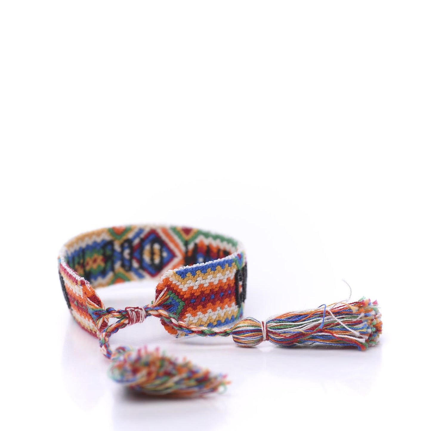 Woven Cotton J'Adior Friendship Bracelet Multicolor