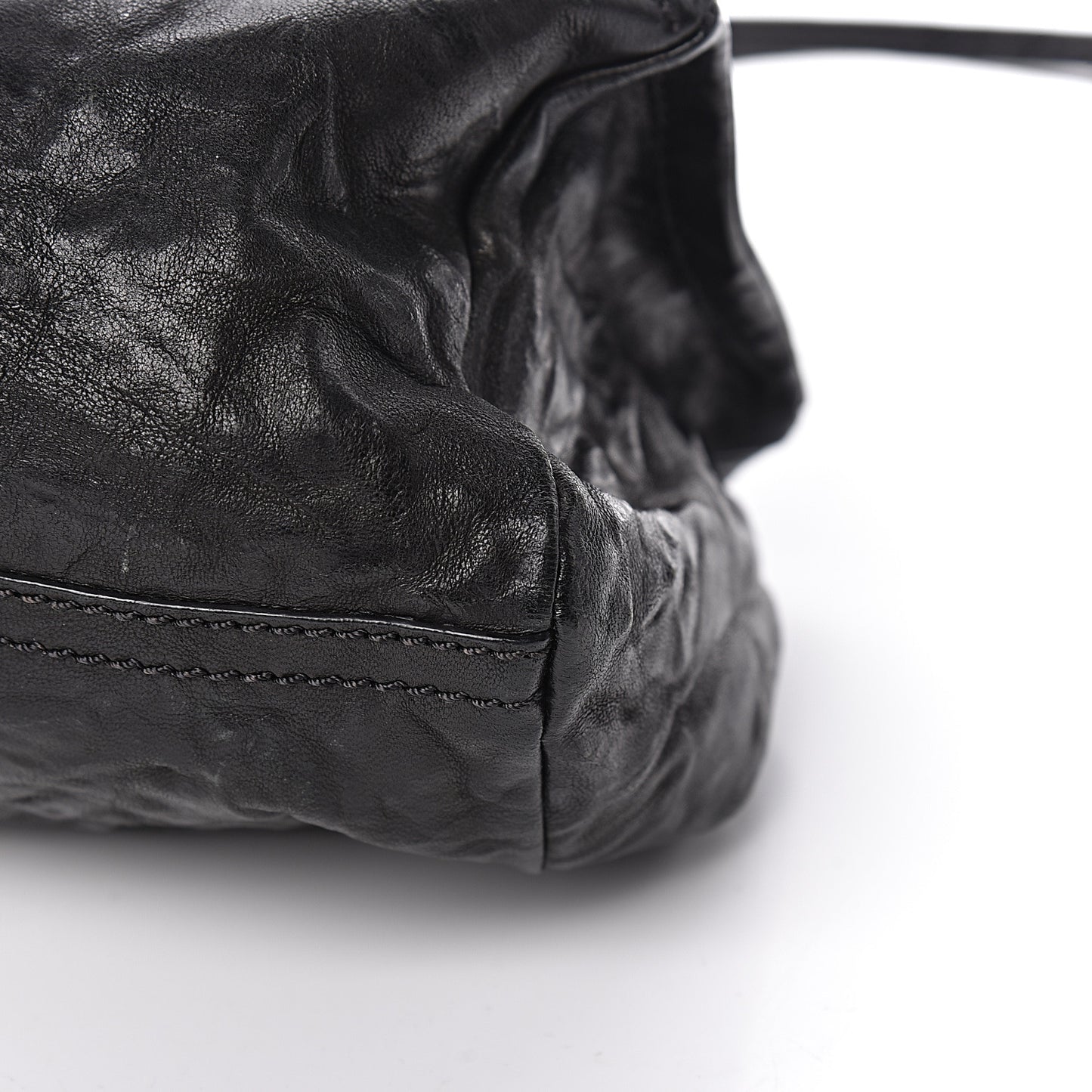 Tumbled Sheepskin Mini Pandora Black