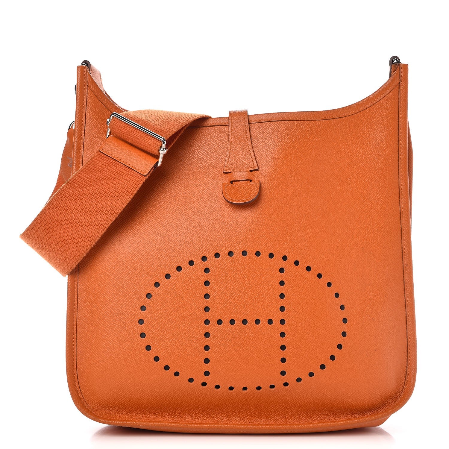Hermes Epsom Evelyne III PM Orange 1 of 14