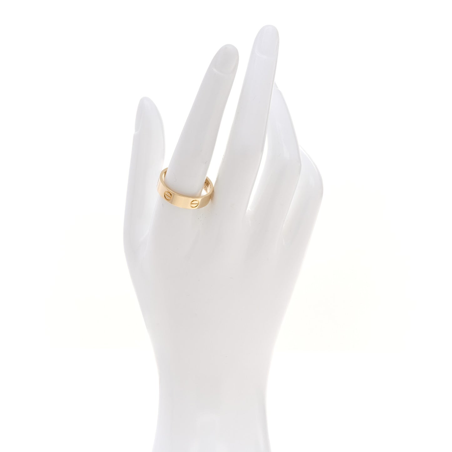 18K Yellow Gold 5.5mm LOVE Ring 62 10