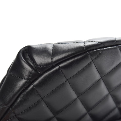 Chanel Calfskin Quilted Waist Belt Bag Black 8 of 9