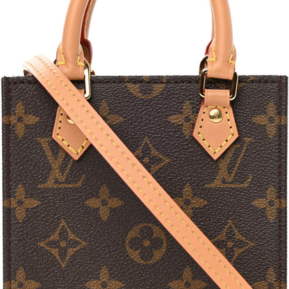 Louis Vuitton Monogram Petit Sac Plat 7 of 11