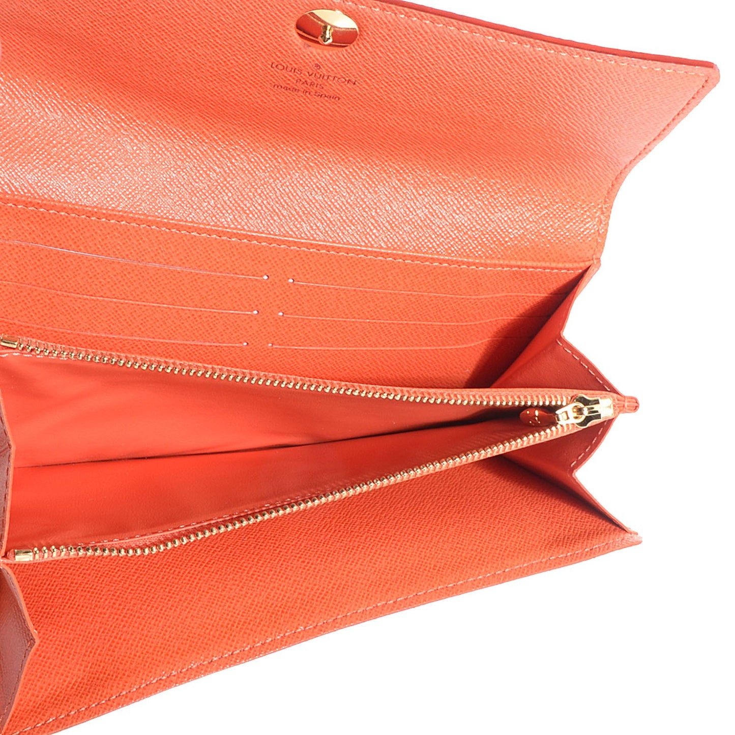 Monogram Multicolor Sarah Wallet White Orange