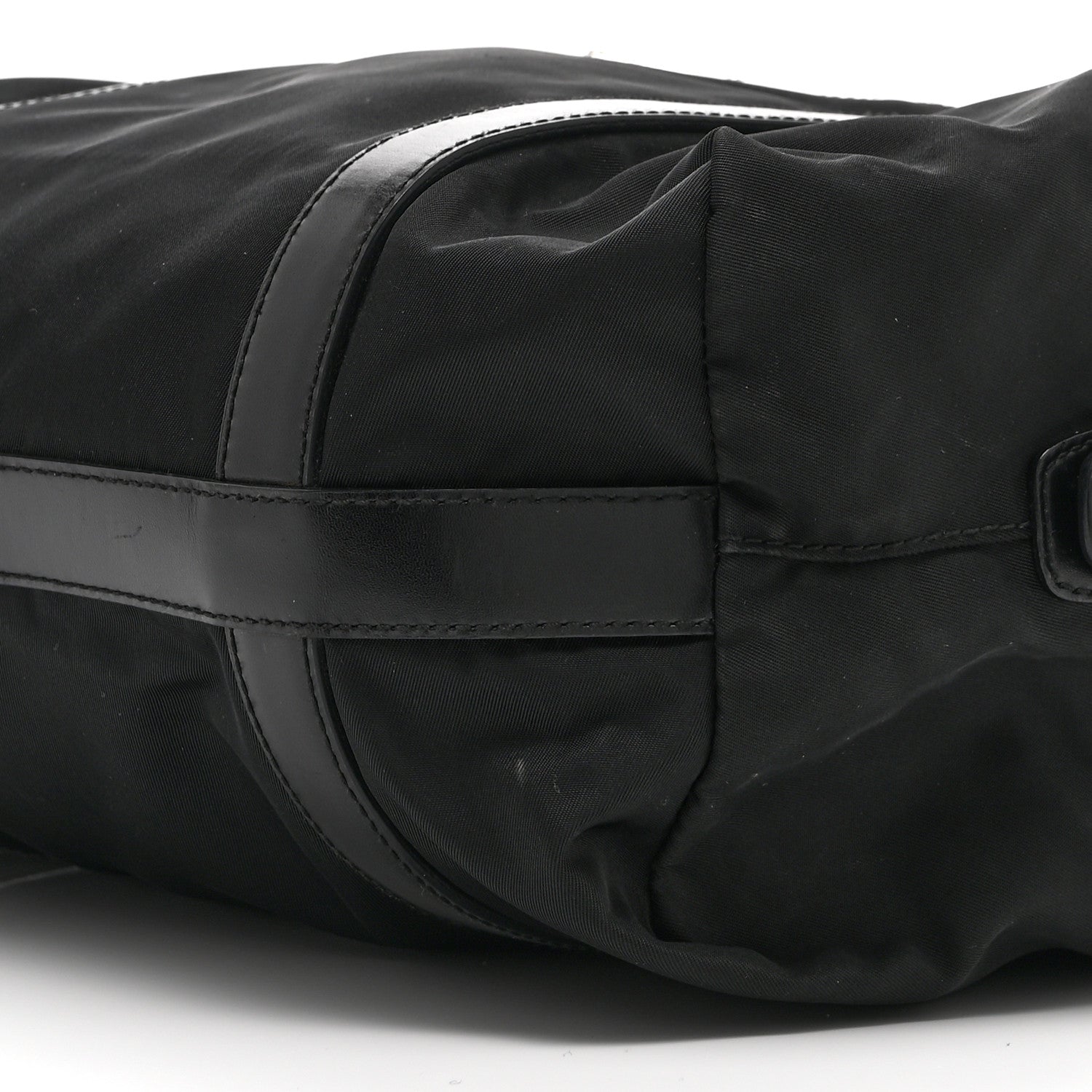 Prada Tessuto Nylon Saffiano Tote Black 10 of 10