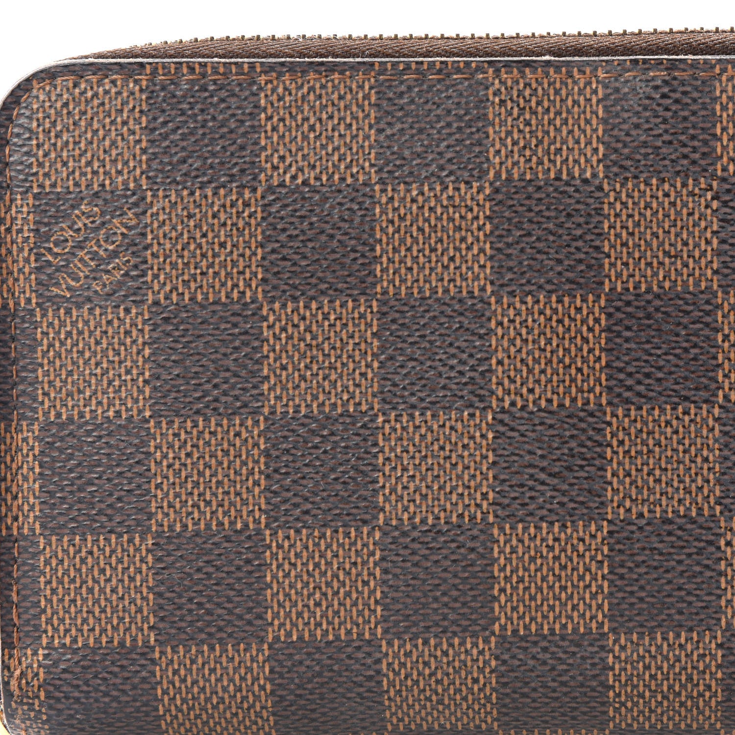 Louis Vuitton Damier Ebene Zippy Wallet 11 of 12
