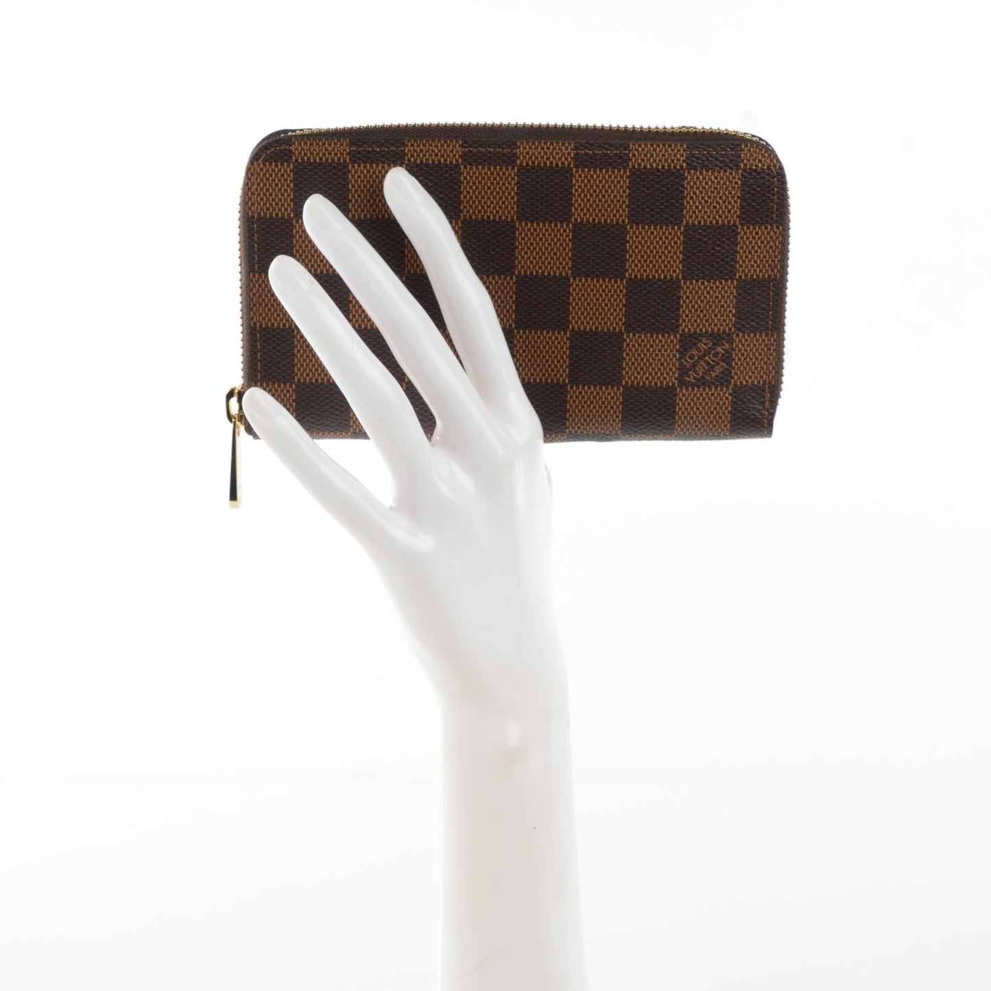 Damier Ebene Zippy Compact Wallet