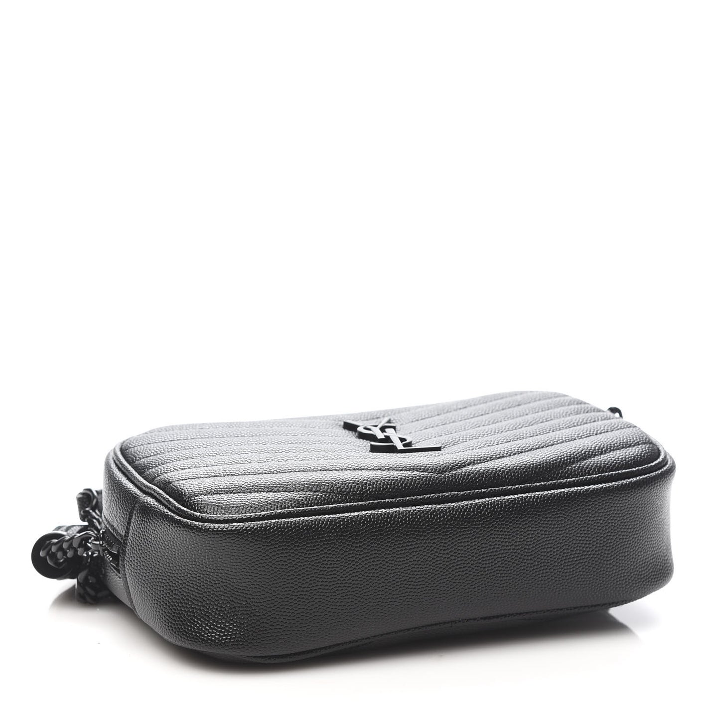 Grain De Poudre Matelasse Monogram Mini Lou Camera Bag Black