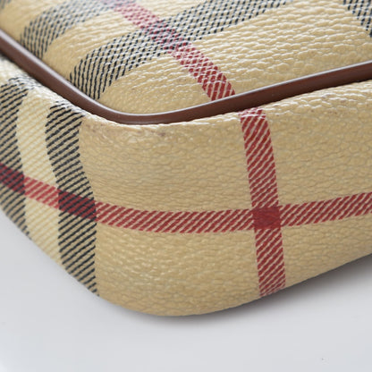 Burberry Haymarket Check Pochette Chocolate 11 of 12