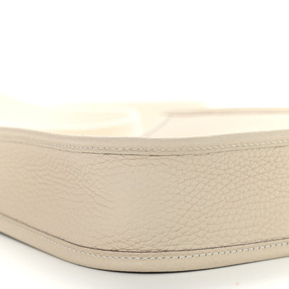 Hermes Taurillon Clemence Evelyne TPM Craie 8 of 9