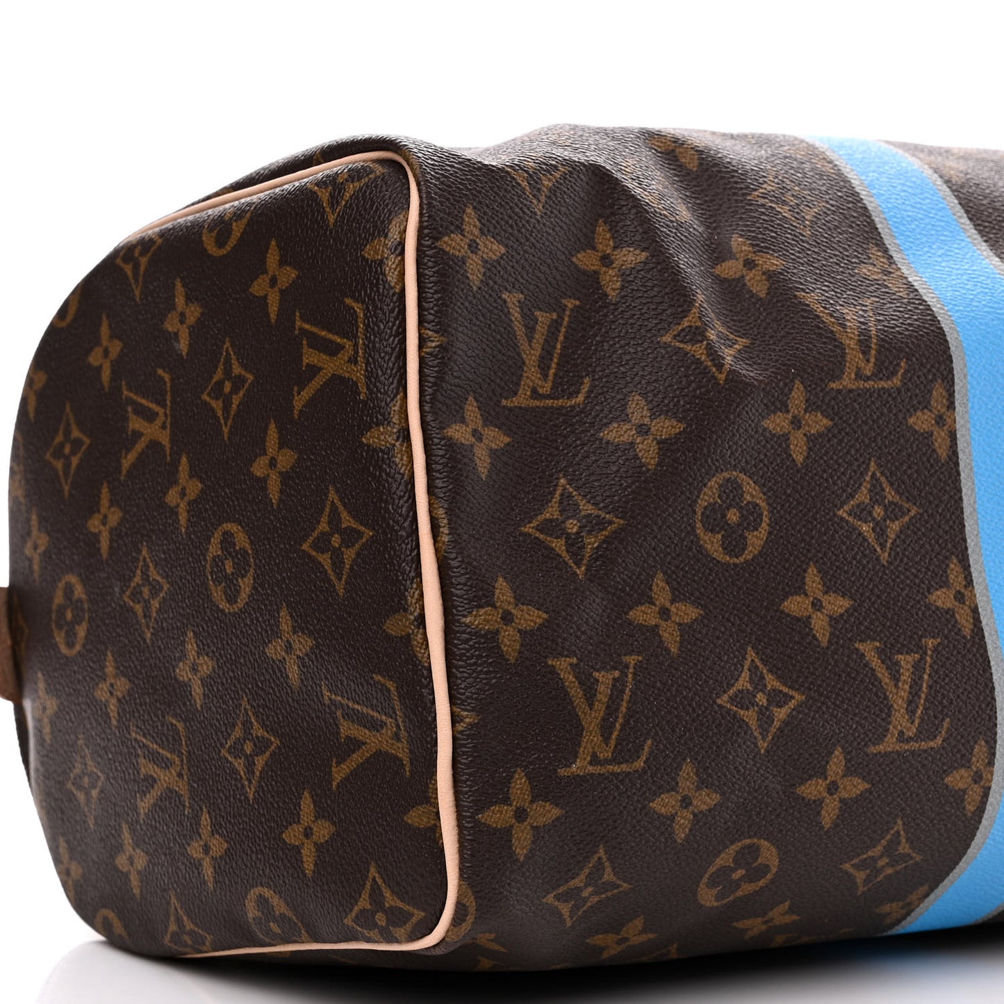 Monogram My LV Heritage Speedy Bandouliere 30 Blue Grey