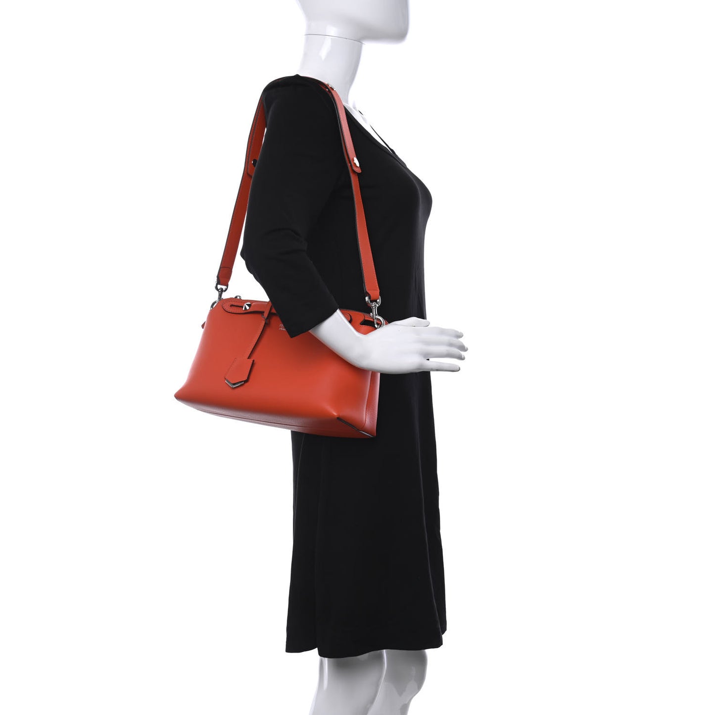 Vitello Dolce Medium By The Way Boston Bag Papavero