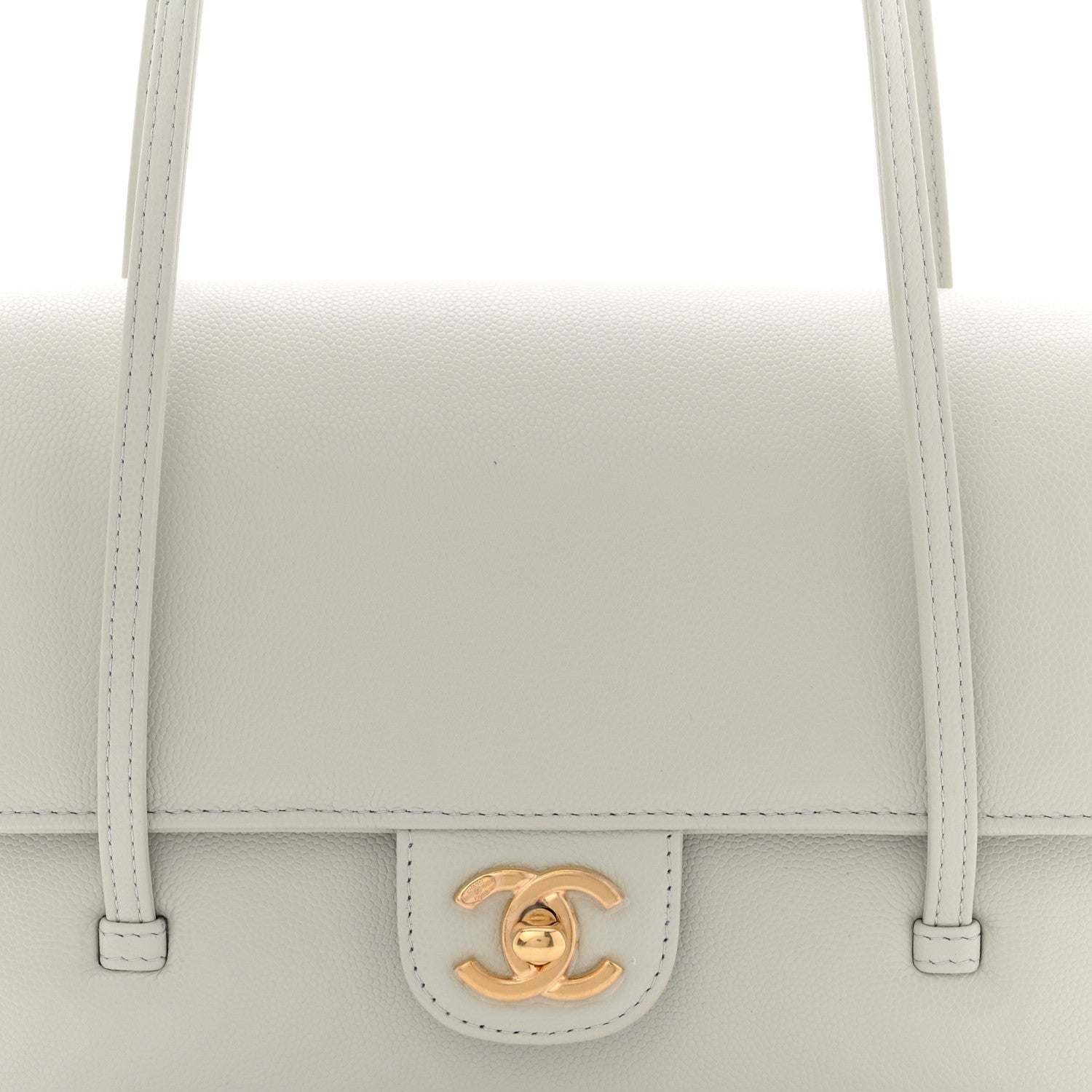 Chanel Shiny Caviar Preppy Coco Small Flap Light Green 8 of 10