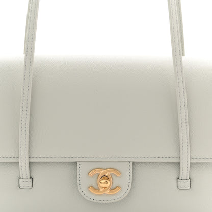 Chanel Shiny Caviar Preppy Coco Small Flap Light Green 8 of 10