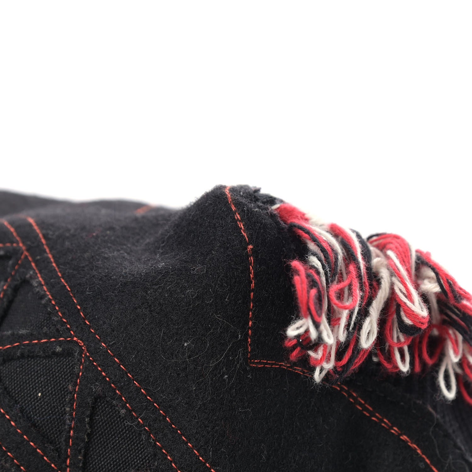 Christian Louboutin Cotton Embroidered Portugaba Black 8 of 10