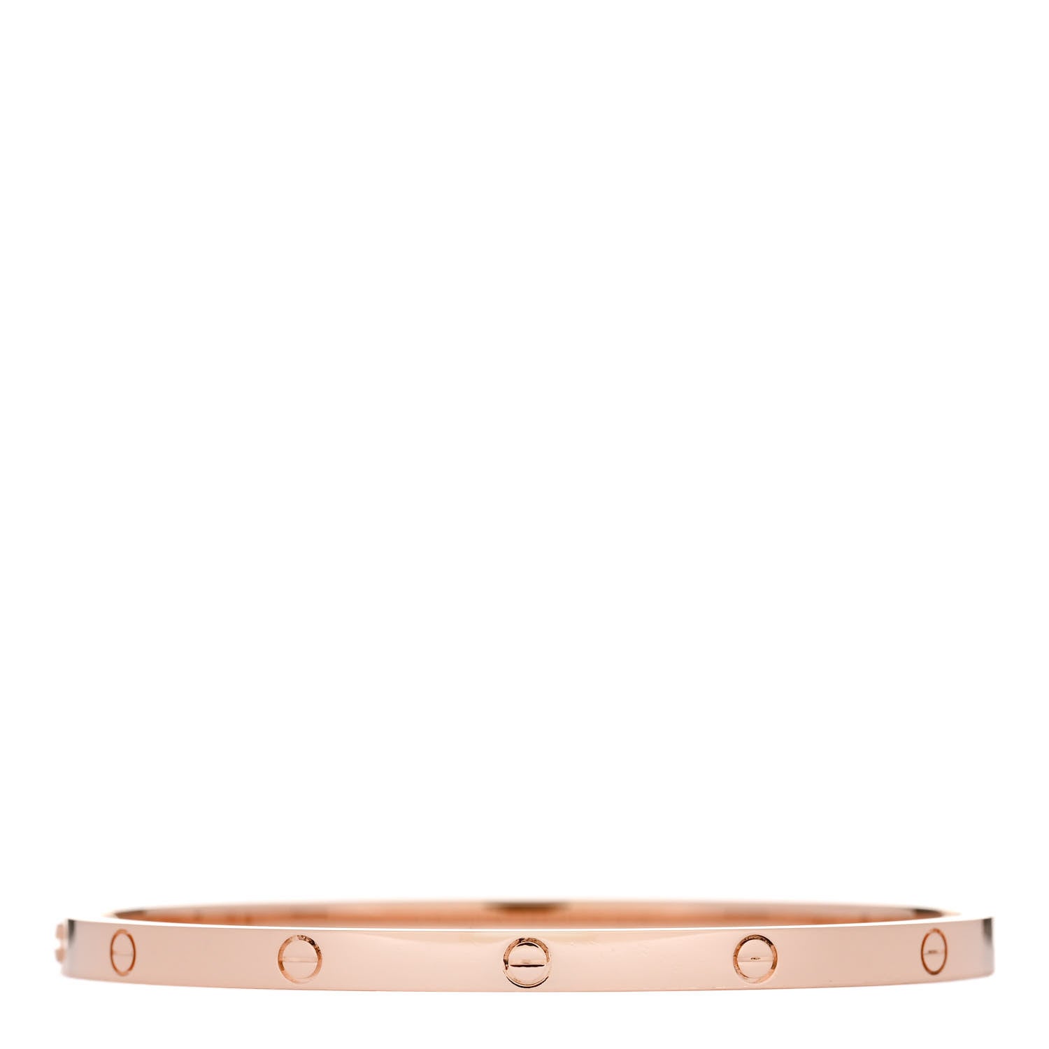 Cartier 18K Pink Gold Small LOVE Bracelet 16 2 of 7