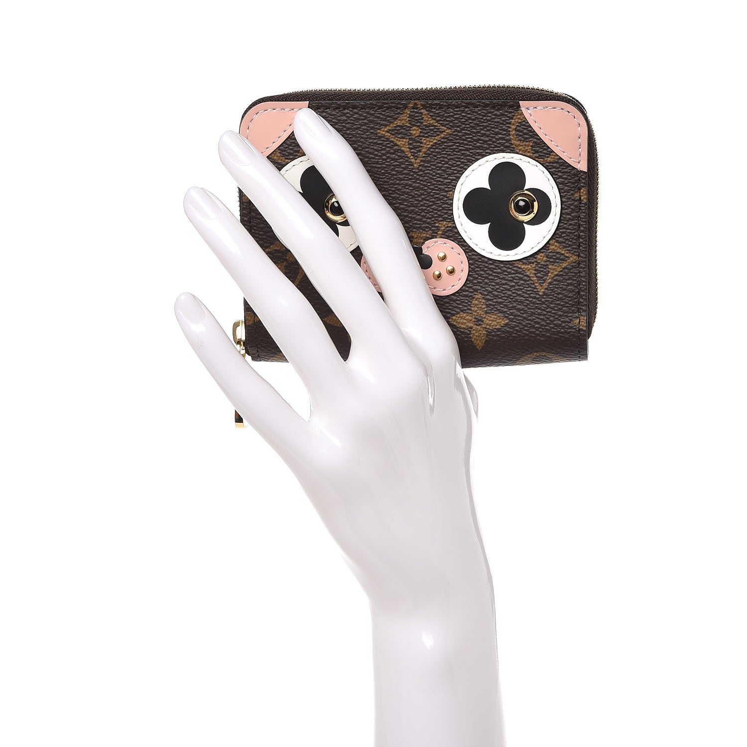 Louis Vuitton Monogram Valentine Dog Zippy Coin Purse 2 of 7