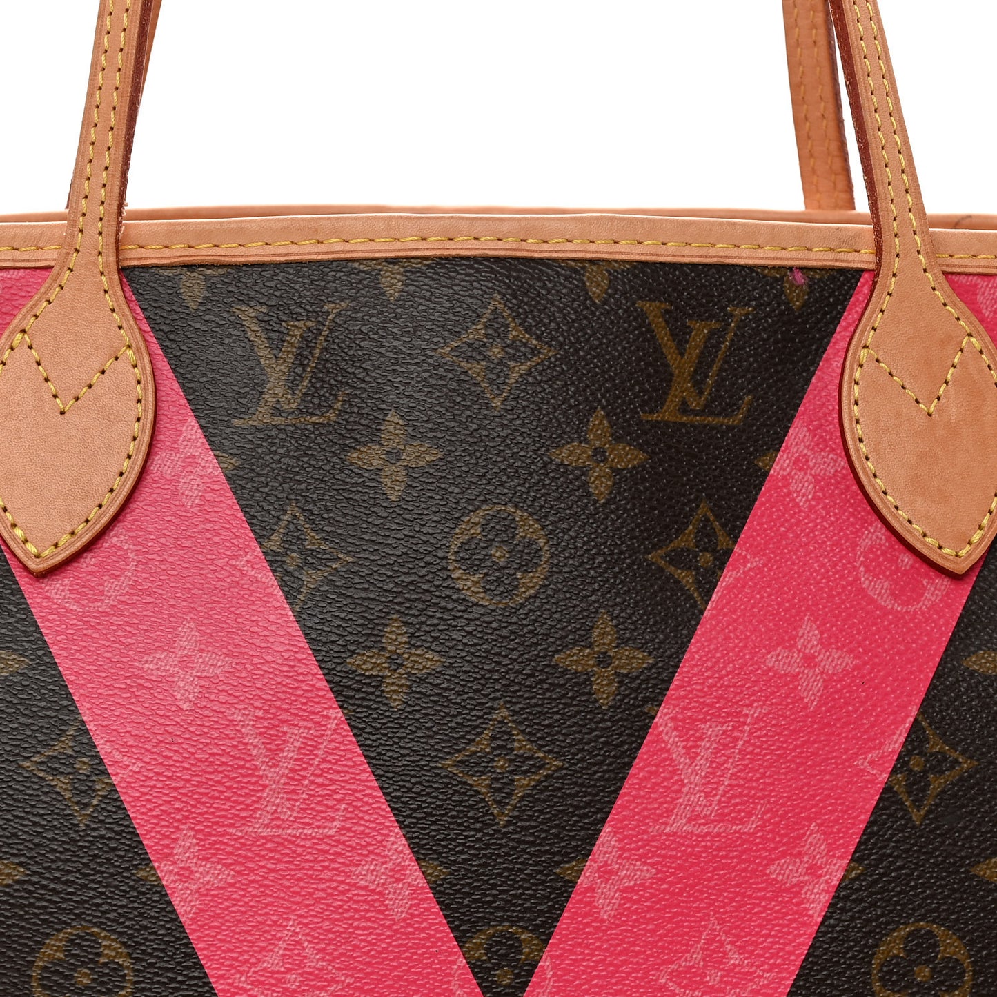 Monogram V Neverfull MM Grenade