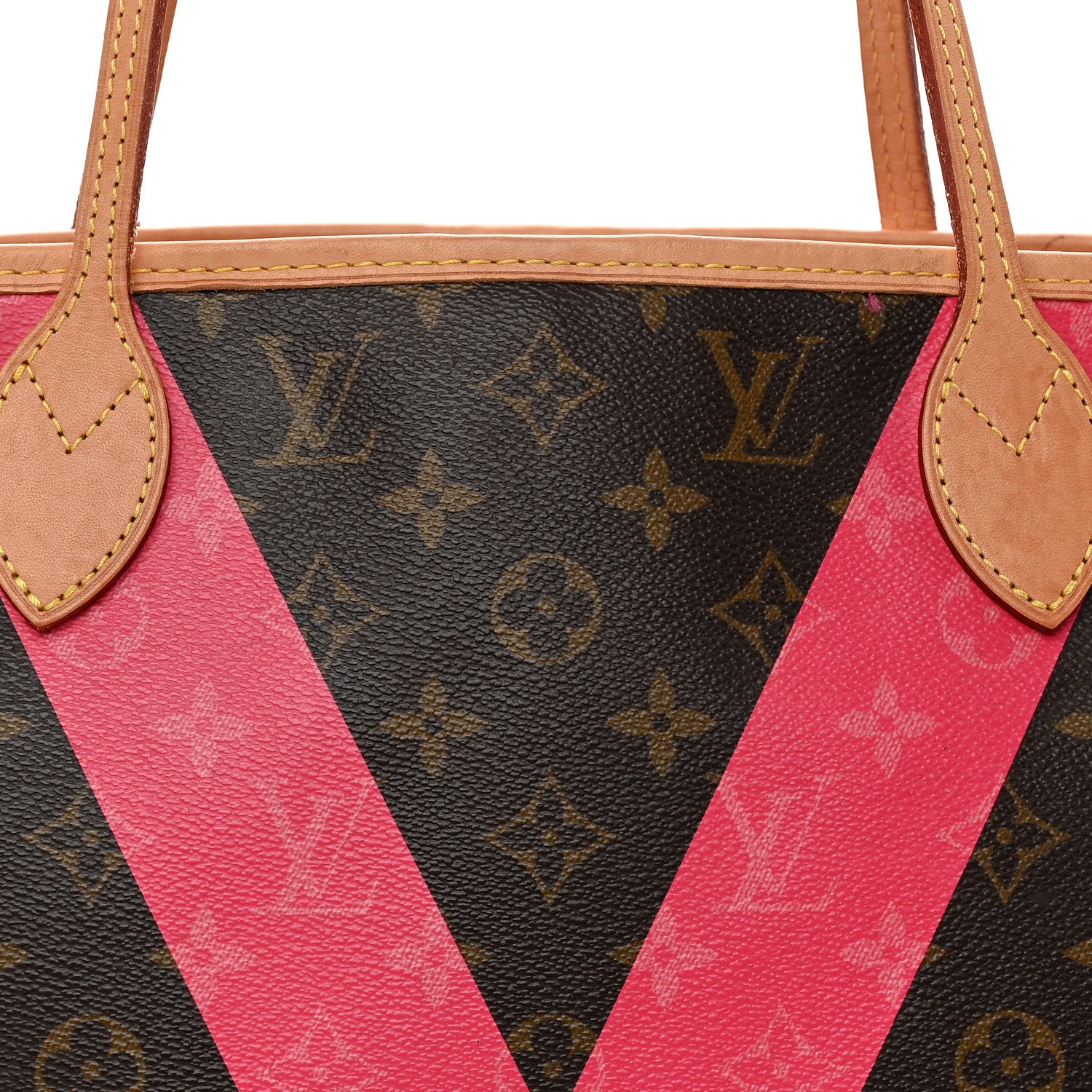 Louis Vuitton Monogram V Neverfull MM Grenade 8 of 16