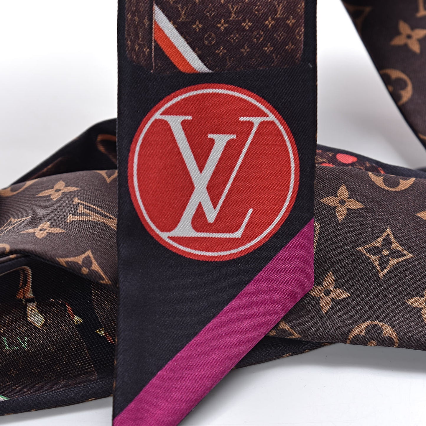 Silk Monogram Tribute to Speedy BB Bandeau