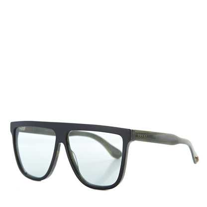 Gucci Acetate Aviator Sunglasses GG0582S Green 1 of 8