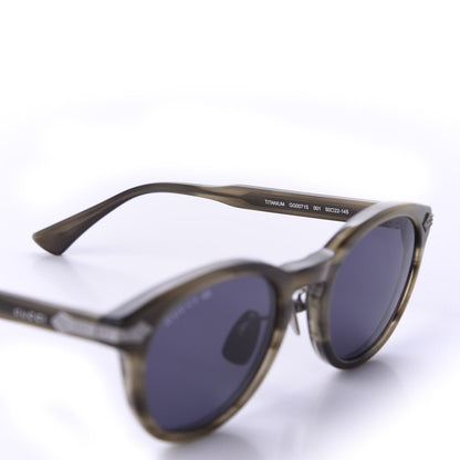 Gucci Acetate Round Metal Sunglasses GG0071S 6 of 8