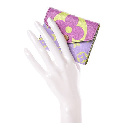 Louis Vuitton Monogram Giant Zoe Wallet Pink Lilac 2 of 6