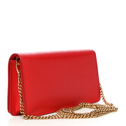 Prada Vitello Move Triangle Logo Mini Crossbody Bag Lacca 2 of 8