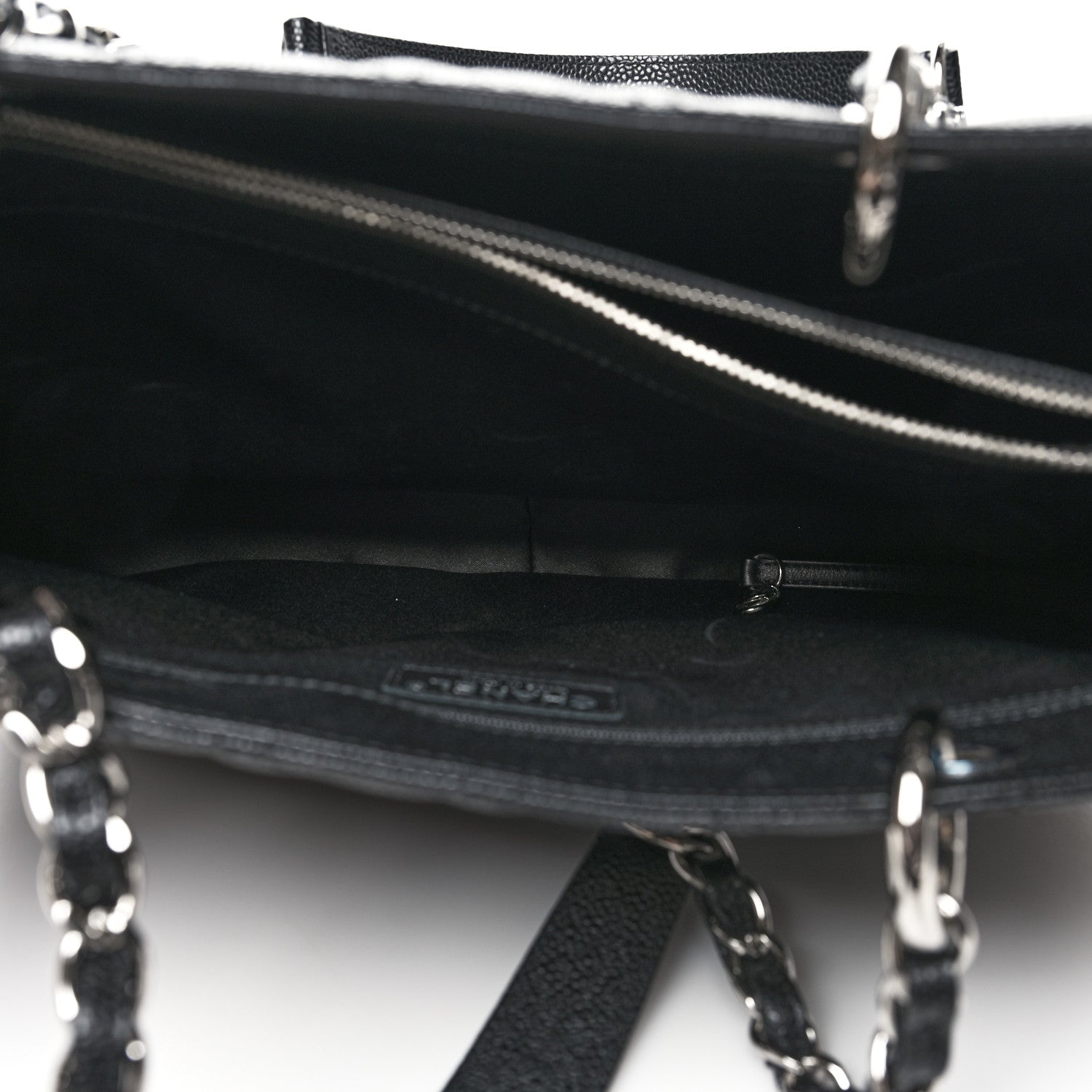 Chanel Caviar Quilted Grand Shopping Tote GST Black 5 of 11