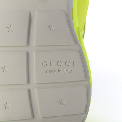 Gucci Calfskin Mens Rhyton Sneakers 10 Yellow Fluo 8 of 9