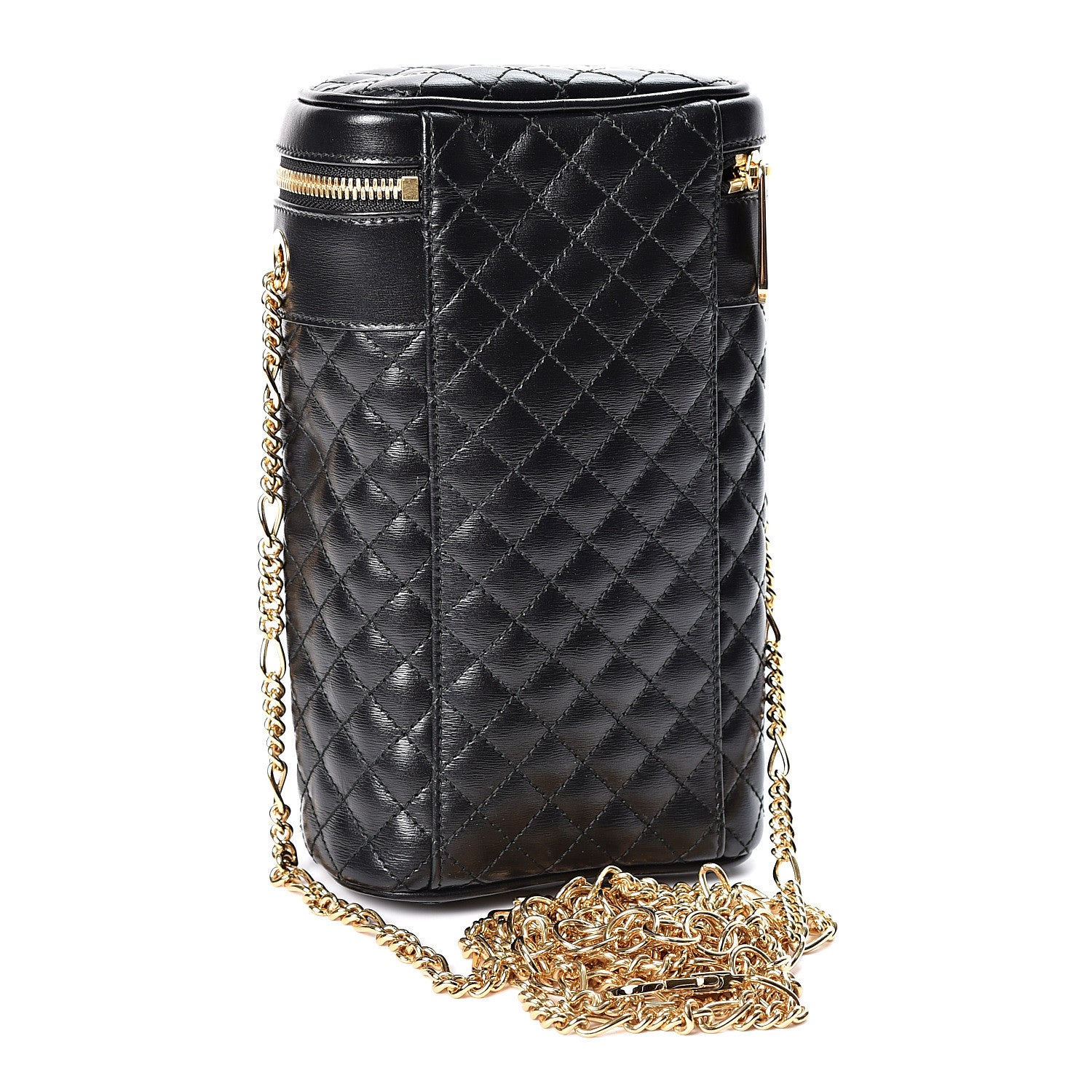 Gucci Calfskin Trapuntata Zumi Belt Bag Black 3 of 10