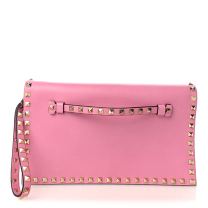 Valentino Garavani Nappa Rockstud Wristlet Clutch Ninphea 2 of 22