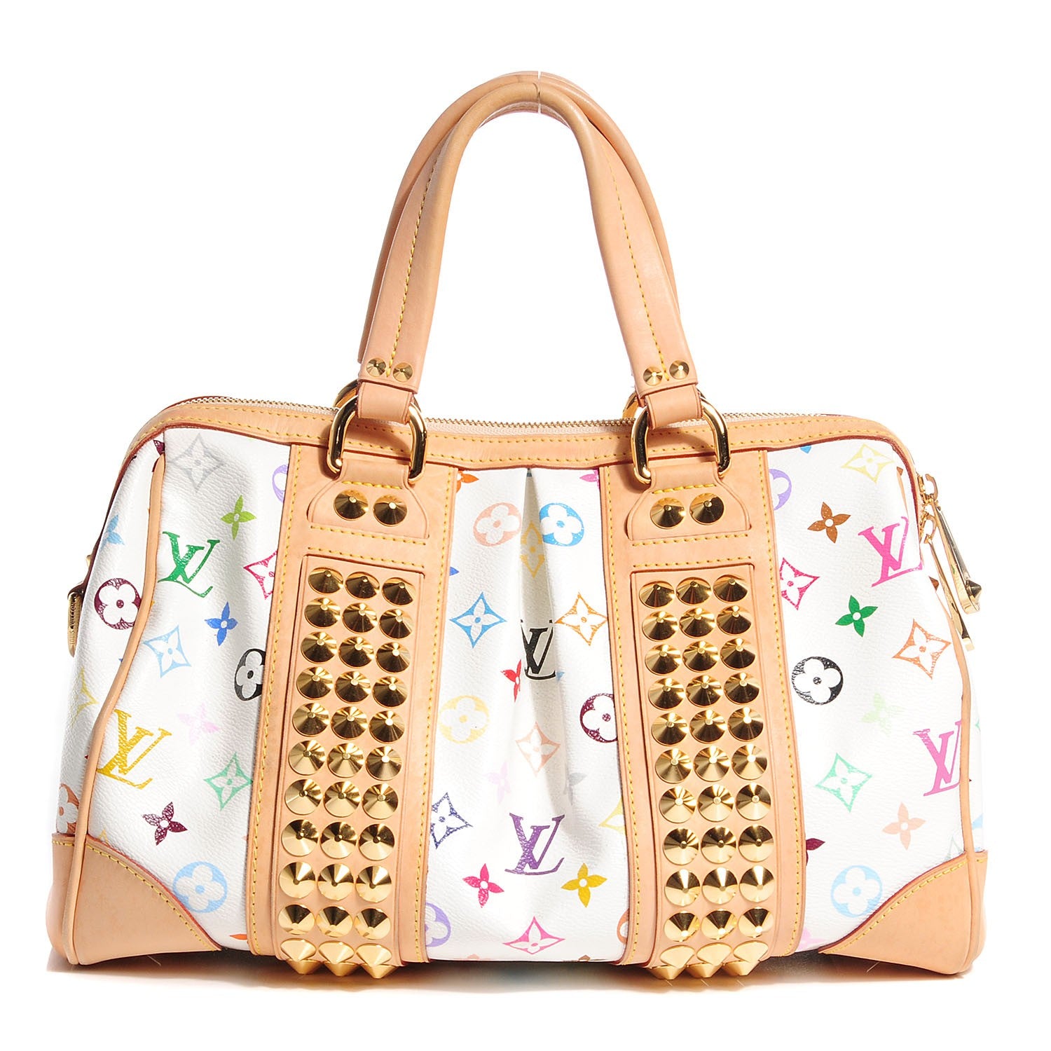 Louis Vuitton Monogram Multicolor Courtney MM White 1 of 7