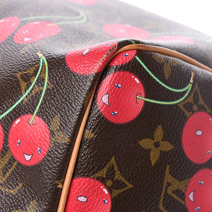 Louis Vuitton Monogram Cerises Keepall 45 12 of 17