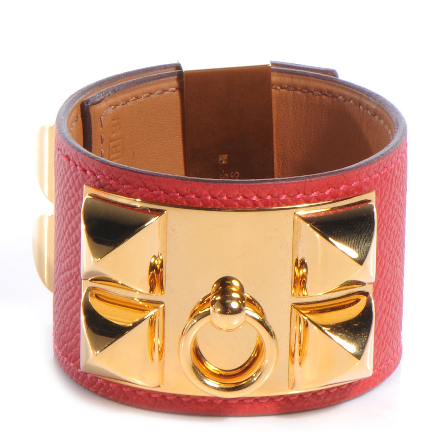 Epsom Collier de Chien CDC Bracelet S Rouge Casaque