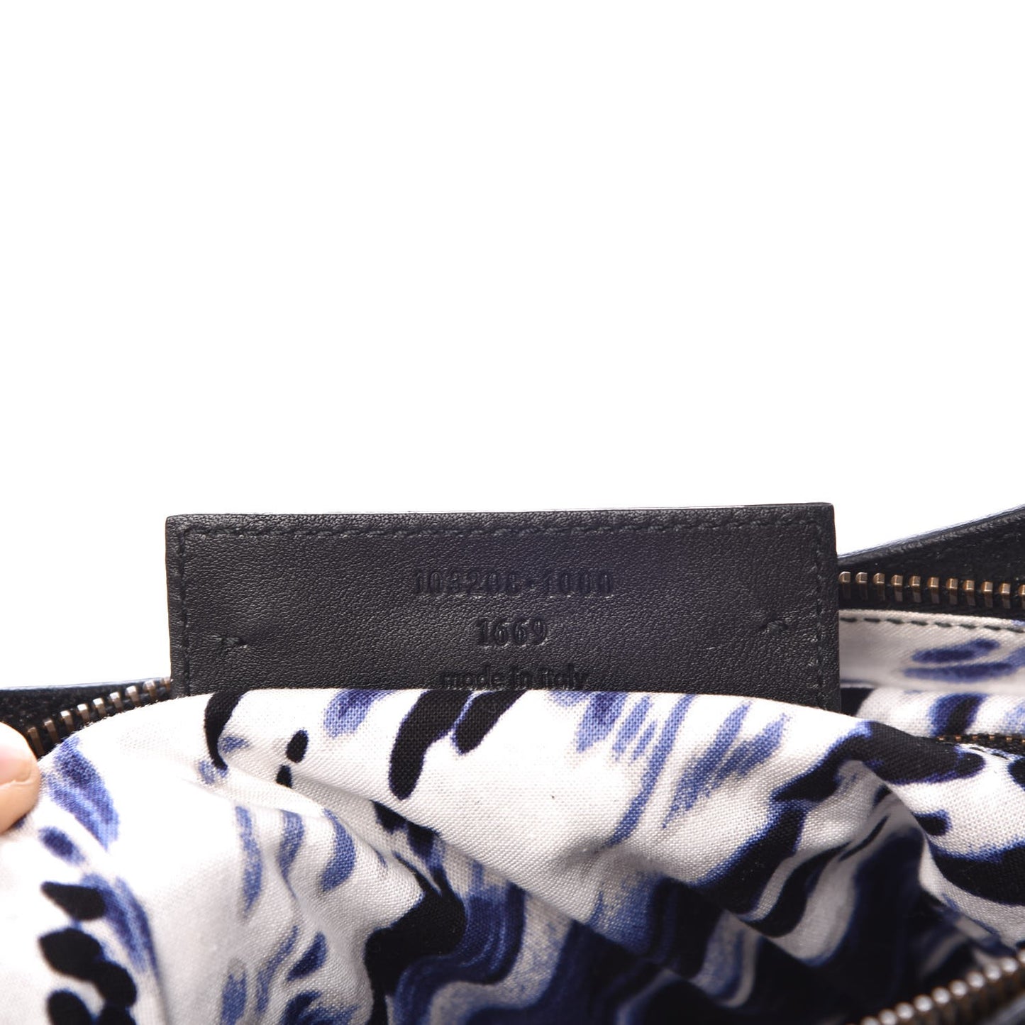 Craquele Calfskin First Black