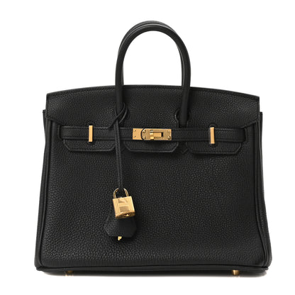 Hermes Togo Birkin 25 Black 1 of 11