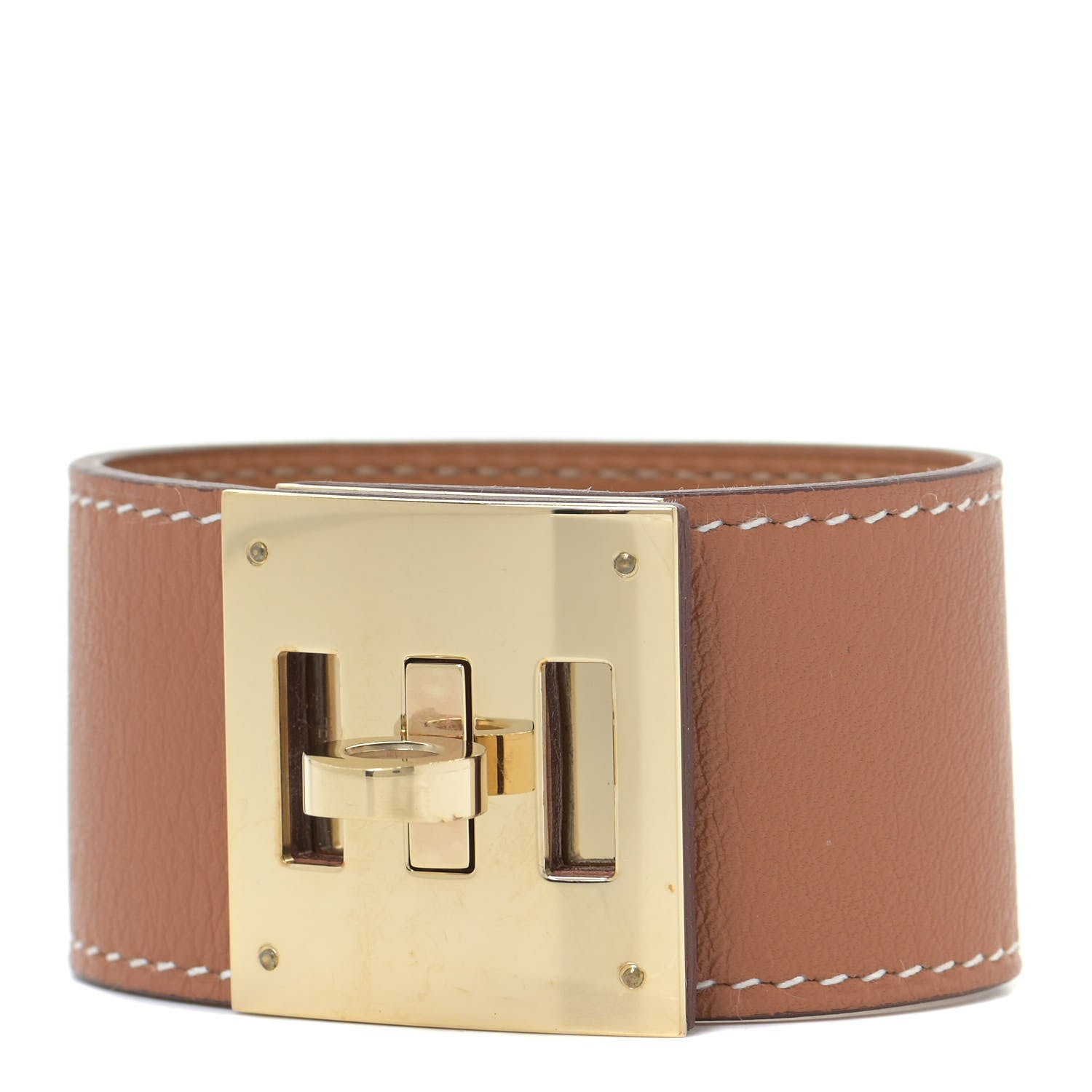 Hermes Swift Kelly Dog Bracelet S Gold 1 of 5