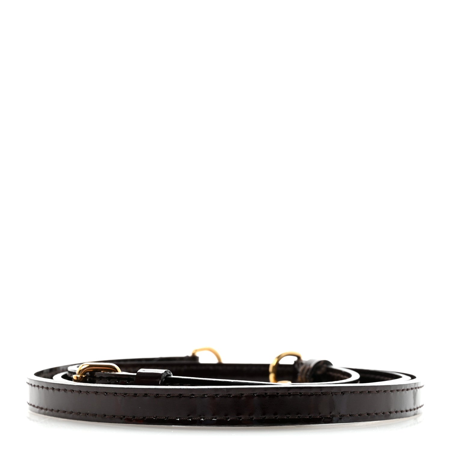 Louis Vuitton Vernis 12mm Adjustable Shoulder Strap Amarante 2 of 4