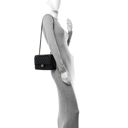 Chanel Caviar Quilted Medium Double Flap Black 2 of 12