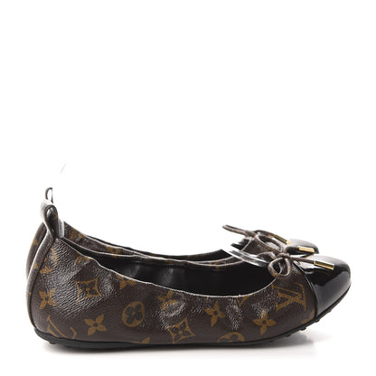 Louis Vuitton Monogram Flirty Ballerina Flats 39 Black 4 of 10