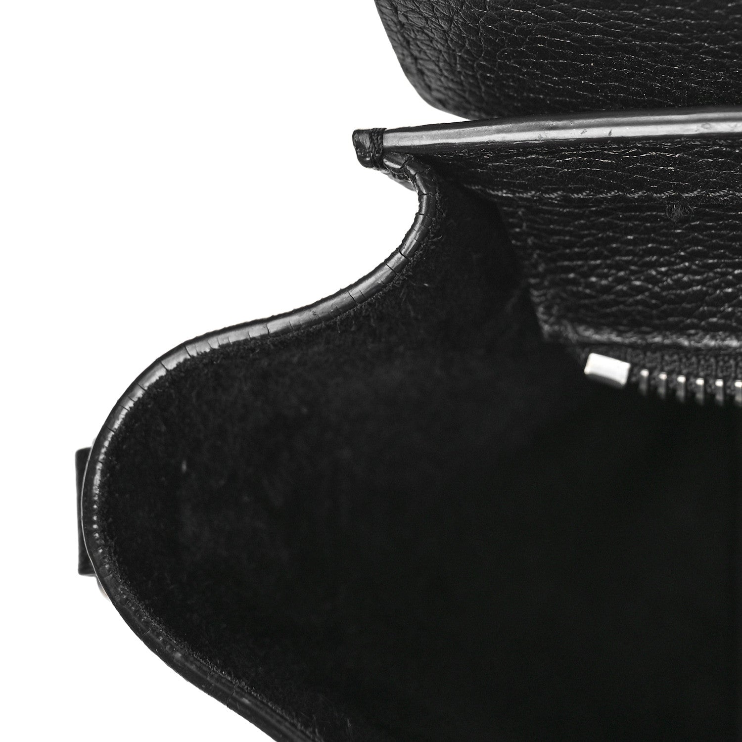 Celine Drummed Calfskin Nano Luggage Black 14 of 16