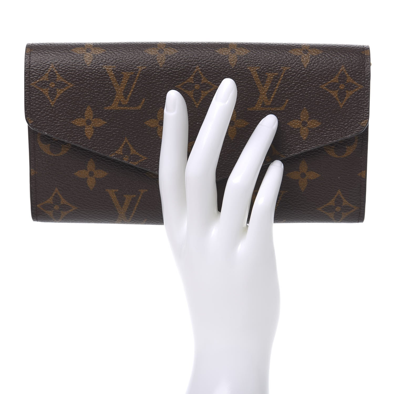 Louis Vuitton Monogram Sarah Wallet NM 2 of 7