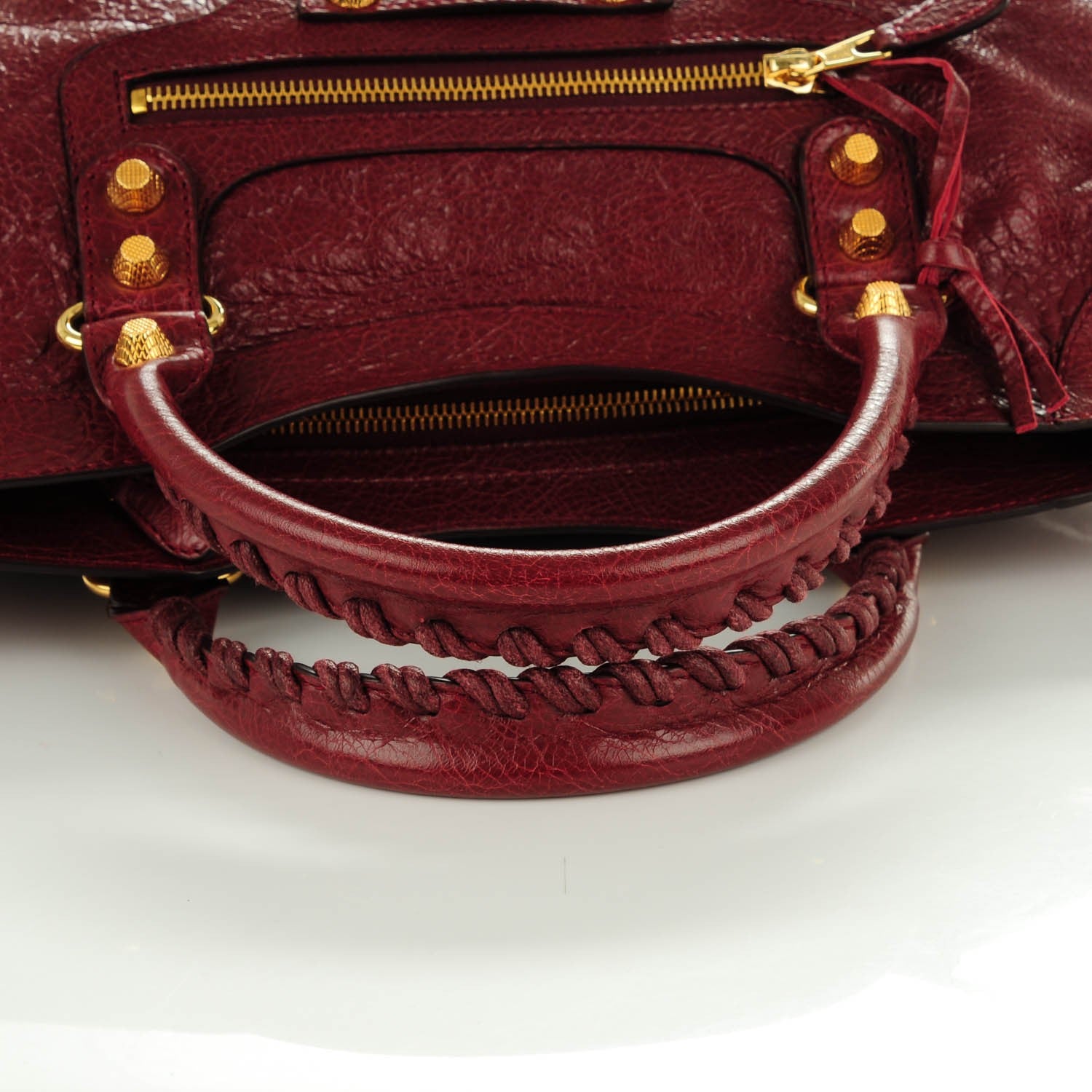 Balenciaga Agneau Giant 12 Gold Hardware City Rouge Cerise 4 of 8