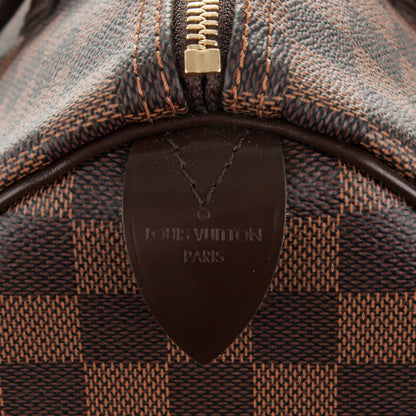 Louis Vuitton Damier Ebene Speedy 35 7 of 8