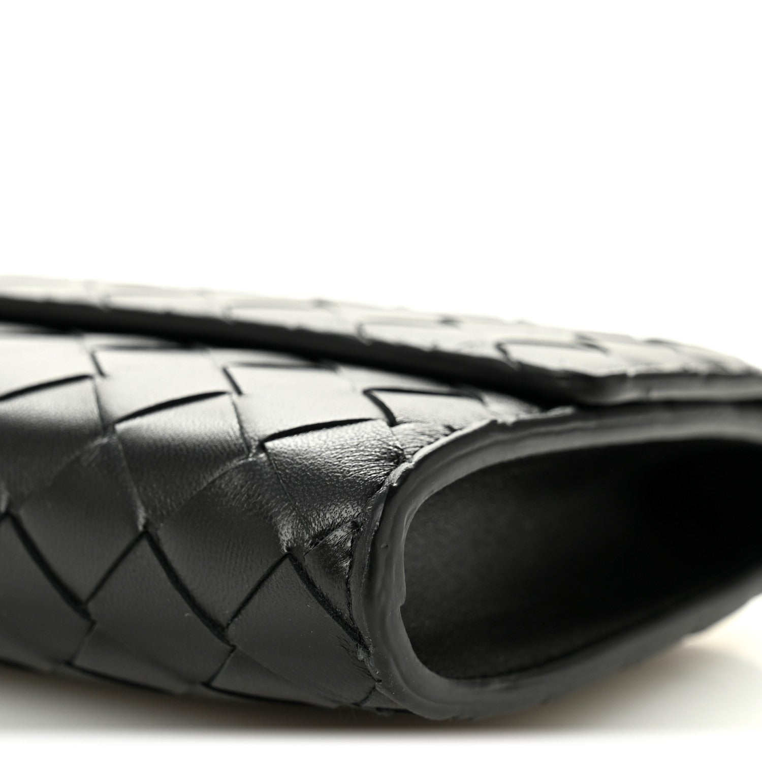 Bottega Veneta Nappa Intrecciato Long Andiamo Top Handle Clutch Black 7 of 9